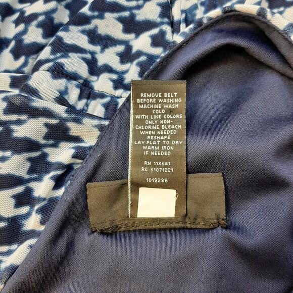 Lane Bryant Navy and Cream Design Dress l Size: 18/20 - Picture 10 of 13